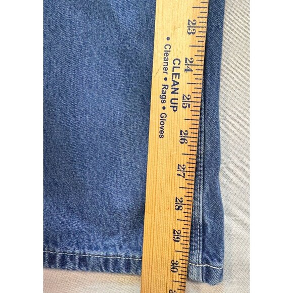 Carhartt Mens Dungaree Fit Jeans Size 40x34 Blue Denim Cotton - Picture 4 of 11